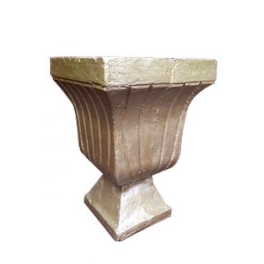 Vaso Resinha dourado